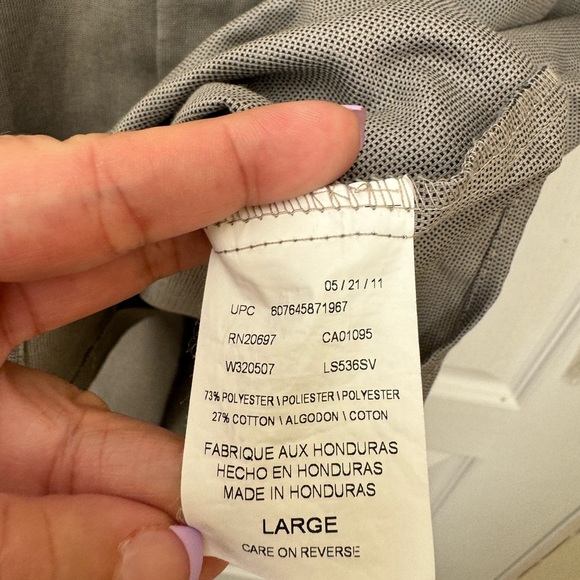 DICKIES MENS WORK SHIRT. GREAT USED CONDITION. SHORT SLEEVE. TRADITIONAL FIT - Picture 10 of 11